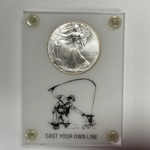 2023 $1 American Silver Eagle Superb GEM BU Uncirculated.