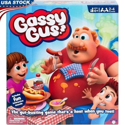 Gassy Gus Game Gut Busting Fun Feed Gassy Foods Win the Game Tooting Surprise US