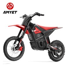 AMYET Electric Dirt Bike 3000W 23.4AH E-MoutainBike 40MPH Electric Motorcycle US