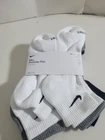 Nike Everyday Quarter Socks Black/White/Gray 6 Pairs Men's Size 8-12 SX6899-965
