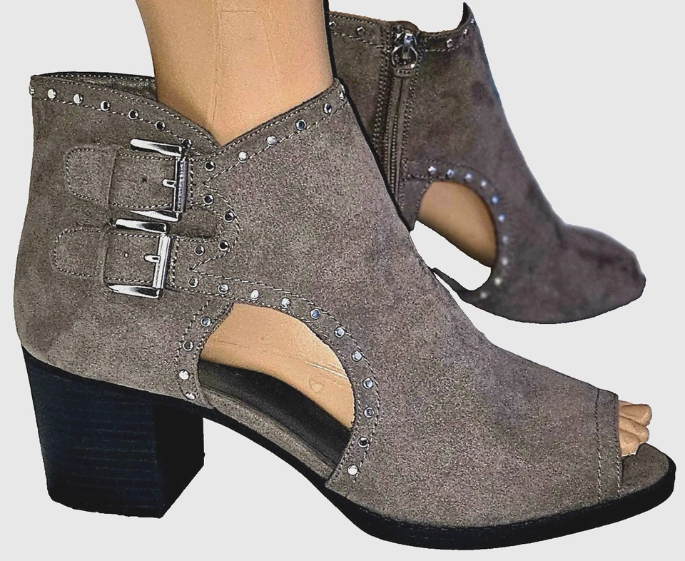 BOTÍN MUJER DIRTY LAUNDRY TENSLEY MEDIANO PIZARRA GAMUZA NUEVO SIN CAJA 10M/41/7 Foto 2 de 4