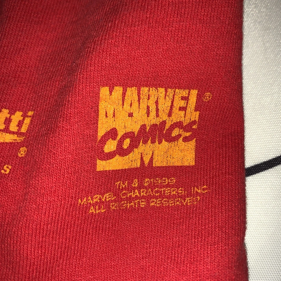 Vintage Namor Sub-Mariner Shirt Mens XL Marvel Black Panther 2 Graphitti 1999 - Image 4 of 4