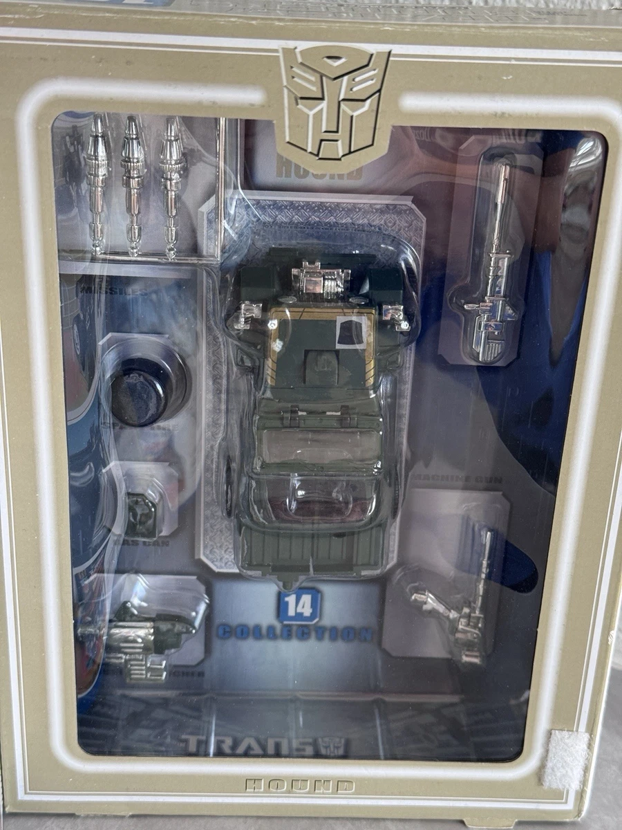 Transformers G1 Takara #14 Colección de Libros Hound G1 Reedición 2002 NUEVO SIN USAR SELLADO