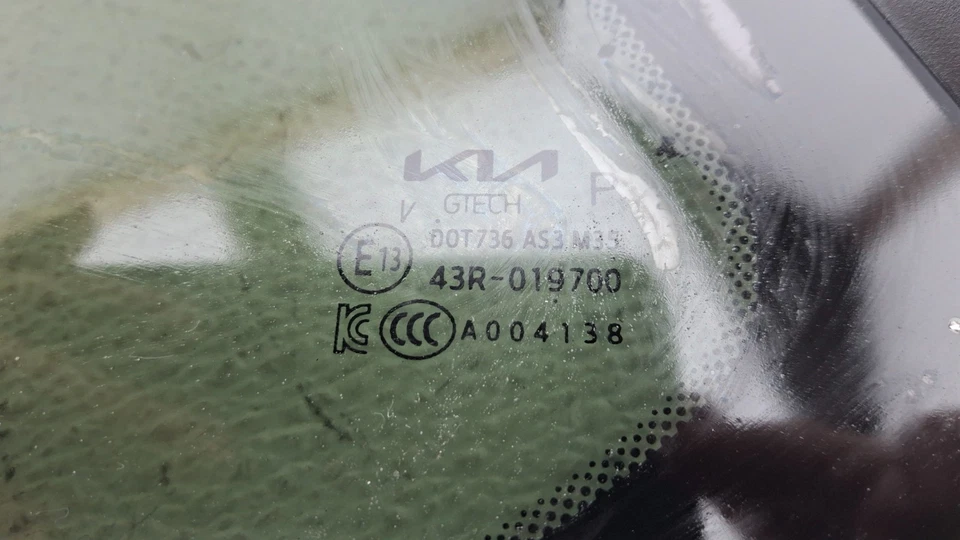 2020 - 2025 KIA SOUL REAR LEFT DRIVER SIDE QUARTER WINDOW GLASS OEM - Image 3 of 4