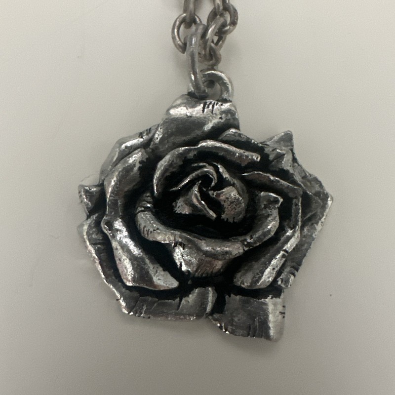 The Cure, Bloodflowers Dream Tour, Rose Necklace, All Original Pendant & Chain