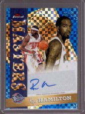 RIP HAMILTON 2025-26 Topps Finest Masters Blue X-fractor Autograph Auto #33/99