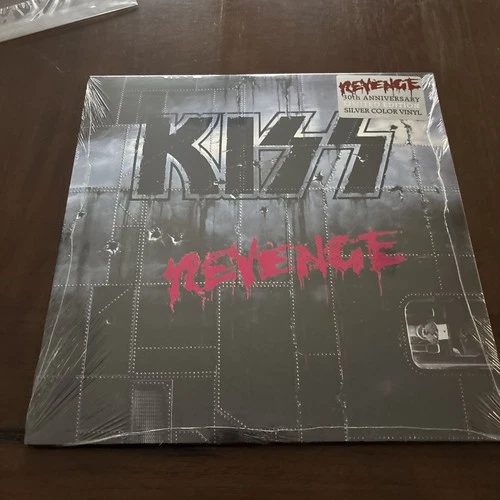 Kiss Revenge 30th Anniversary Edition Silver Colored Vinyl LP Sealed New