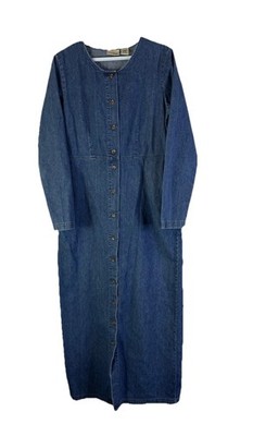 tall denim dress Women with Control Shift Dress, Size Tall 3X, Medium Wash 62.25 Maxi length balances proportion on taller frames Fitted sheath with gentle stretch for comfort Zip front for easy on/off Model is 511 wearing size M Tall FABRIC Vanguard Denim Shirt Dress