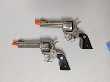 2 Lot Vintage Cap Gun Nichols Stallion Gift Set Tested and Working Free Shipping