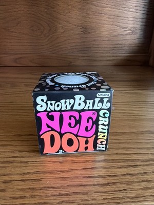 Needoh Snowball Crunch Schylling Authentic New In Box  Squishy