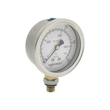 Ashcroft 638008A4grwlp0l5000 Pressure Gauge, 0 To 5, 000 Psi Psi, 2 1/2 In
