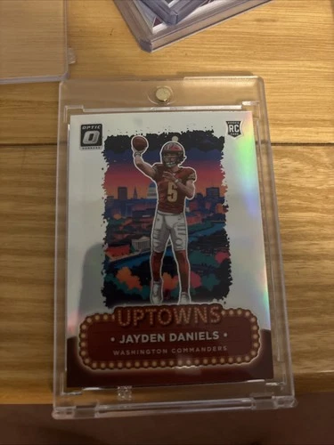 Panini 2024 Donruss Optic Uptowns Jayden Daniels #2 Commanders Rookie Insert NFL