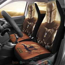 Star Wars The Mandalorian Bounty Hunter Car Seat Covers Limited Edition Star Wars The Mandalorian Bounty Hunter Car Seat Covers Limited Edition