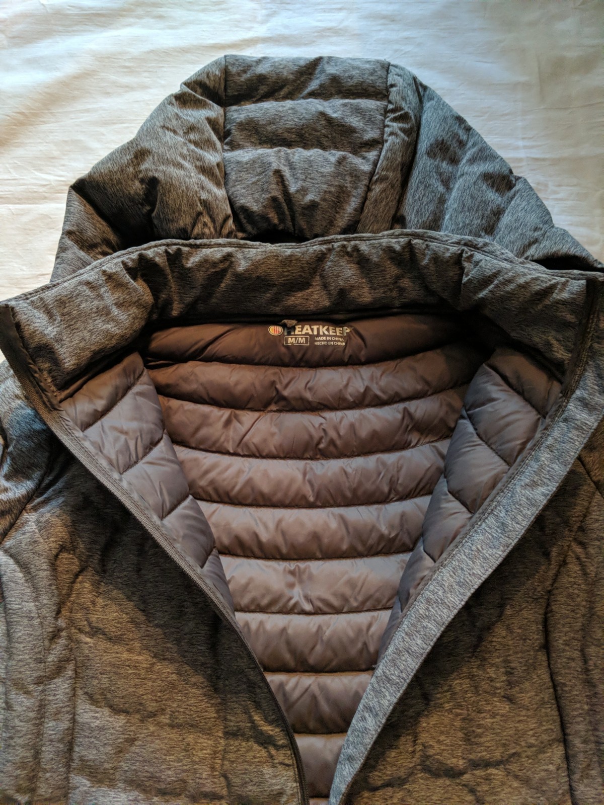 HeatKeep Women's Puffed Polyester Jacket Size M G… - image 4