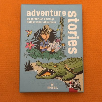 Black Stories Junior: Adventure Stories - moses Verlag GmbH - DE - 2020 - für 2-