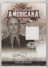 2008 Donruss Threads Baseball Americana Materials /100 Nolan Ryan #BA-19 HOF e8a