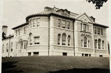 Millbrook New York Stone Memorial School Dutchess County Photograph Early 1900s