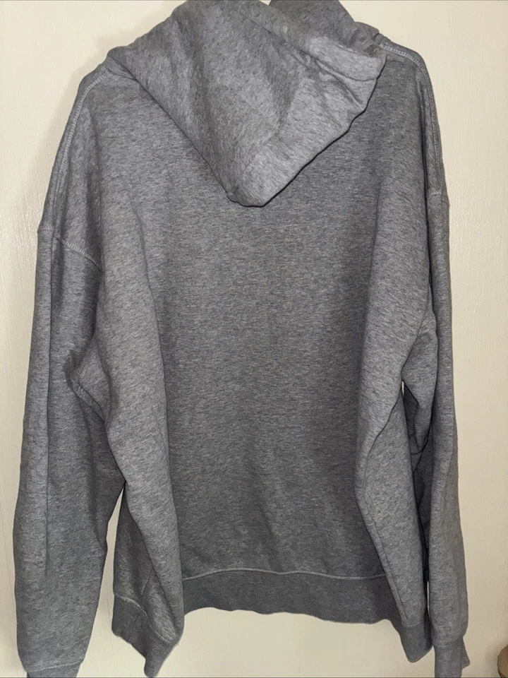 Moletom com capuz masculino STAPLE PIGEON XXXL CINZA, sem rasgos, sem furos, sem manchas EXCELENTE FORMA - Imagem 2 de 4