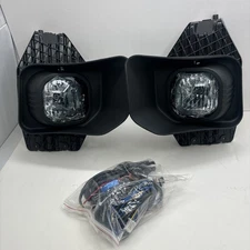 Fit For 11-16 Ford F250/F350/F450/F550 Super Duty Bumper Clear Fog Lights+Wiring