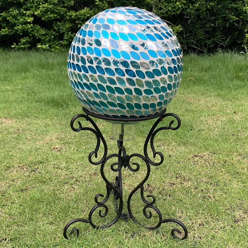 Gazing Globe Stand, Gazing Ball Stand for 8-10 Inches Garden Gazing Globes, Outd - Image 2 of 4