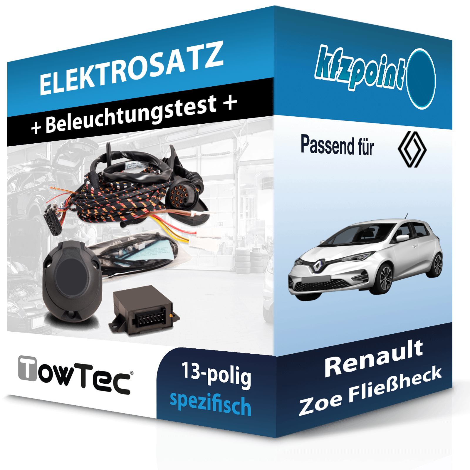 Elektrosatz 13-Pol. Spezifisch FüR Renault Captur Ii Typ Hf 01.2020-Jetzt Eba-image