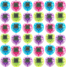 36 Pieces Virtual Electronic Digital Pet Toys Retro Handheld Game Nostalgic 90S