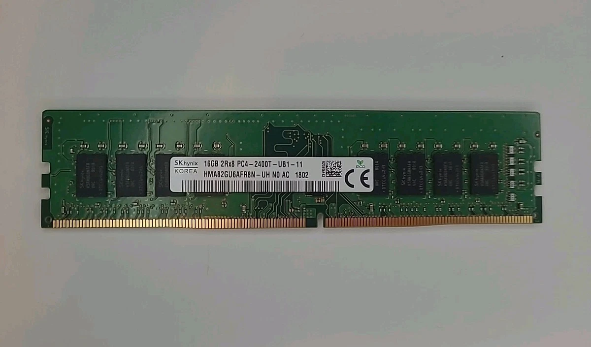 PC4-19200 (DDR4-2400) Bus Speed Computer RAM 16 GB Total Capacity