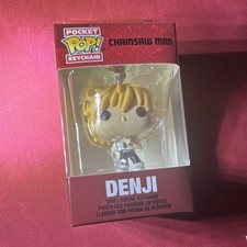 Funko Pocket Pop! Llavero de vinilo Chainsaw Man Denji, figura de anime multicolor