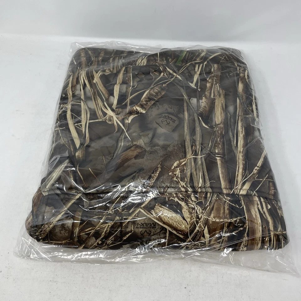 Gator Waders - Catahoula 1/2 Zip Camo Hoodie Realtree MAX-7 Men's Size: 3XL - Image 4 of 4