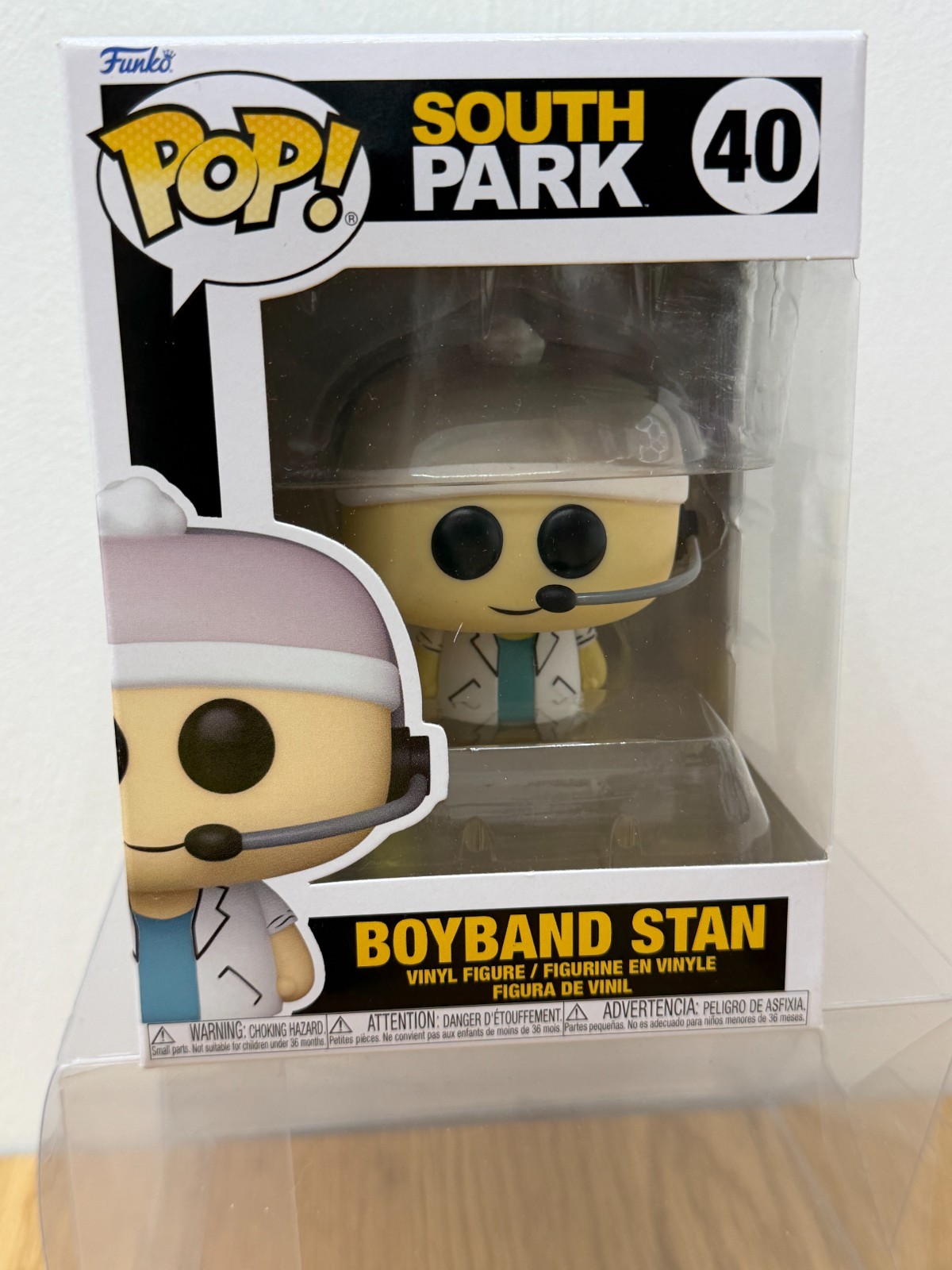 En Oferta Funko Pop Boyband Stan # 40 Vinyl Figure South Park + Free Pop Protector