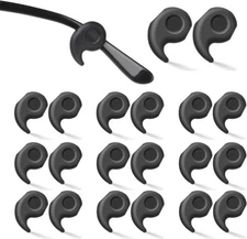 Anti-Slip Glasses Ear Hook Grip, Eyeglasses Retainers Anti-slip Black 