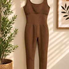 Unbranded Women's Brown Jumpsuit
