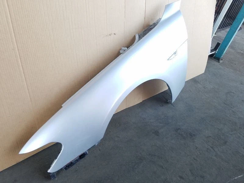 02-05 BMW E65 745i Left Fender Panel Wing Driver Side Silver 41357061661 - Image 2 of 4