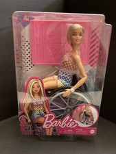 Barbie Doll Rainbow Check Romper Sleeveless Fashionistas 194 2022 Mattel HJT13