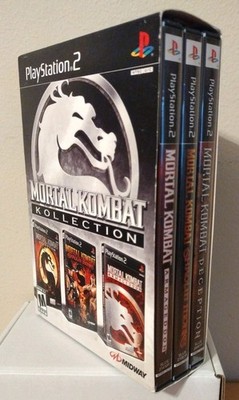 Mortal Kombat Kollection Sony PlayStation 2, 2008, Complete Near Mint Discs