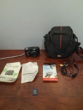 Canon PowerShot SX130 IS 12.1MP Digital Camera W/ 2 SD Cards TESTED Needs Repair