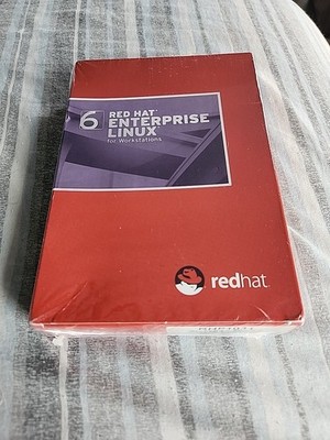 Red Hat Enterprise Linux 6 For Workstations Sealed New Old Stock RHF1031