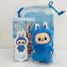 POP MART Labubu The Monsters Pin For Love Series Mini Vinyl Plush Doll Pendant O