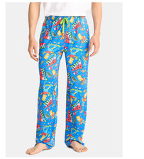 Simpsons Men's Graphic Lounge Pants, Bart Toss