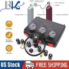 Hydraulic Nitrogen Accumulator Charging Kit, Nitrogen Pressure Test System USA