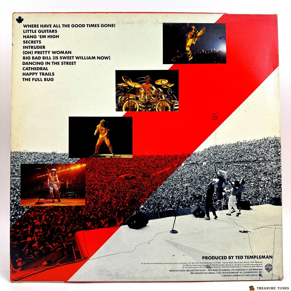 Van Halen – Diver Down Vinyl (LP, Album) XBS 3677 - Image 3 of 4