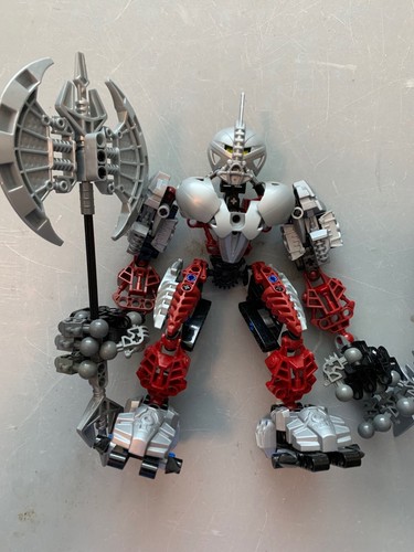 LEGO Bionicle Axonn and Brutaka Good Condition No Gold Tube Pieces for Brutaka - Picture 2 of 6