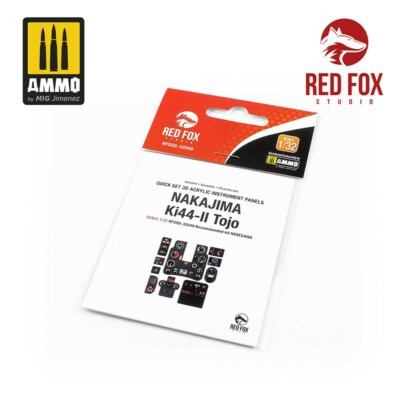 Red Fox 1/32 Nakajima Ki44-II Tojo (for Hasegawa kit) RFSQS-32049