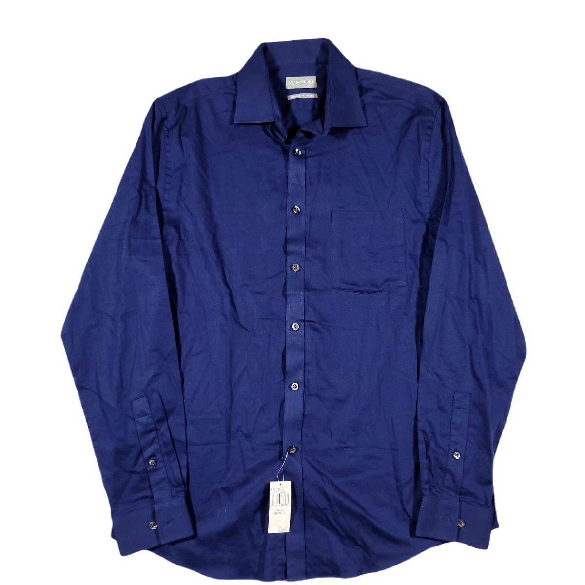 michael kors men's solid stretch shirt