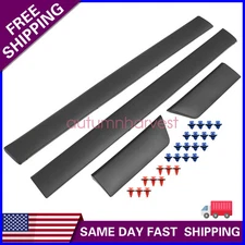 For Toyota FJ Cruiser 07-14 Set of 4 Outside Driver & Passenger Door Molding NEW