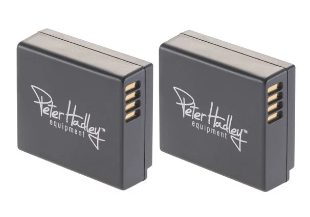NONAME Peter Hadley 2er-Pack DMW-BLG10 Akku für Panasonic TZ99 TZ101 TZ202 750mAh