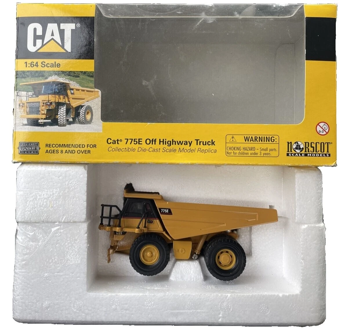 Equipo de construcción Norscot Diecast 1998 año del vehículo