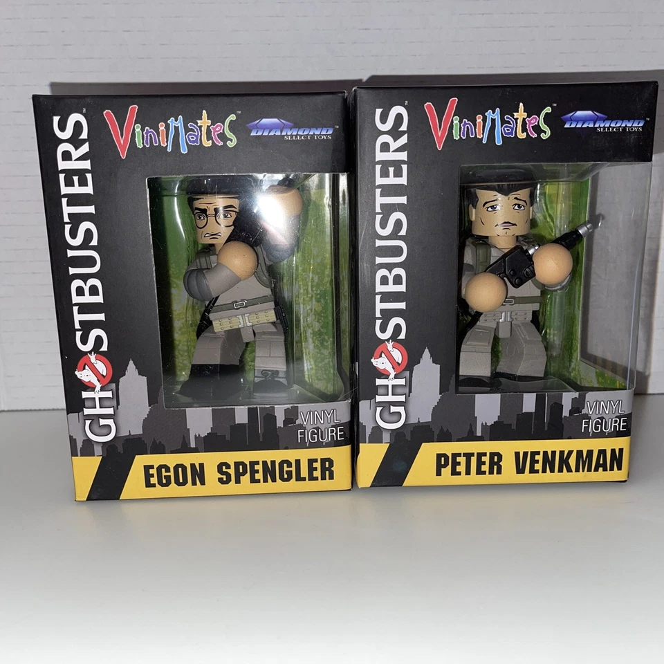 Lote de 4 Cazafantasmas Vinimates Egon Winston Peter Ray Foto 2 de 4