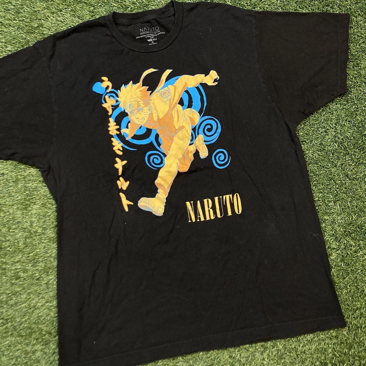 Vintage 00s Y2K Naruto Shippuden Collection T Shirt Men’s XL Anime Manga Tee '02