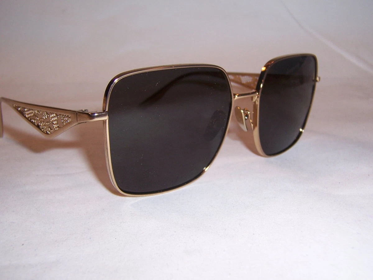 NEW DOLCE & GABBANA SUNGLASSES DG 2310 02/87 GOLD/GREY 57MM  display picture 1
